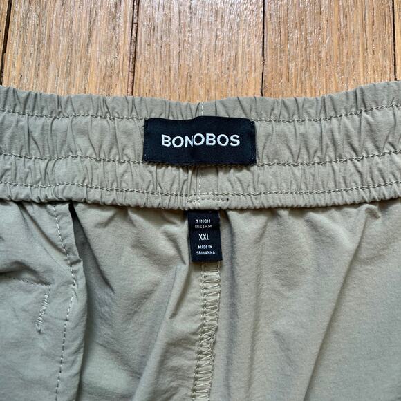 Bonobos Swim‎ Trunks 7" Inseam Board Shorts Unlined Khaki Preppy Men's Size XXL - Picture 3 of 10